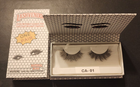 3D Faux Natural Vegan Lashes