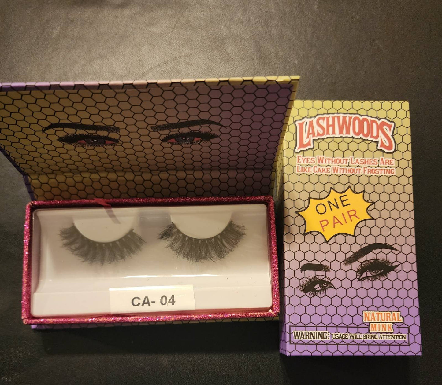 3D Faux Natural Vegan Lashes-CA04