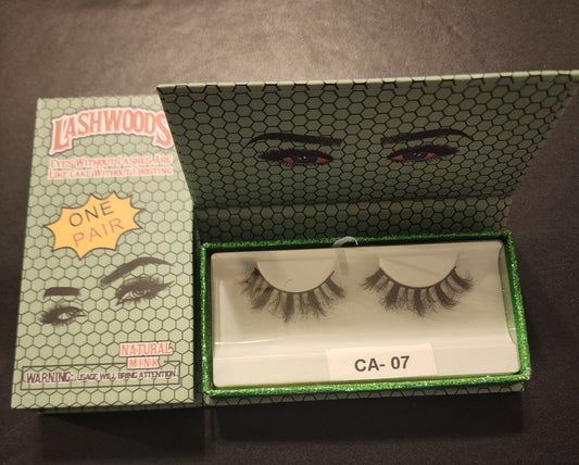 3D Faux Natural Vegan Lashes-CA07